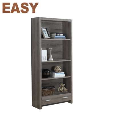 Simple design strong structure vintage bookcase storage cabinet