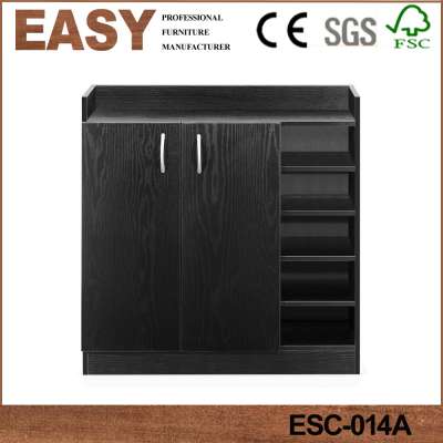 2017 Easy Wood new wooden classic shoe cabinet design