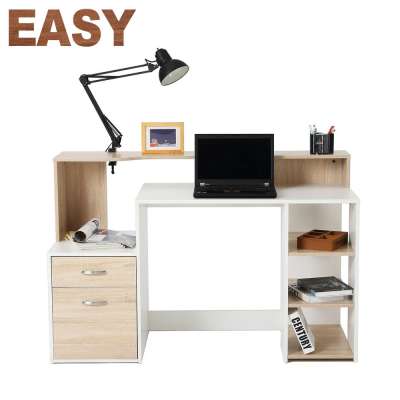 Latest Item Adjustable Computer Desk Modern Design With Shelf