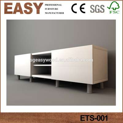 Modern MDF living room cabinet environmental E1 level furniture TV stand