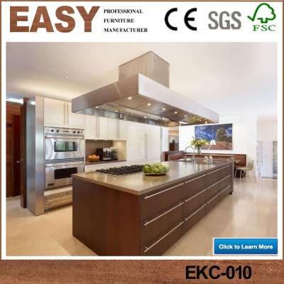 All Wood Kitchen Cabinets, Dark Brown Shaker Birch Cabinet doors