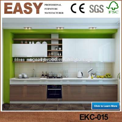 New Hot high quality wood laminate sheet kitchen cabinets design