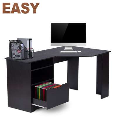 Hot Sell Design Wooden Computer Desk Office Table With Drawers