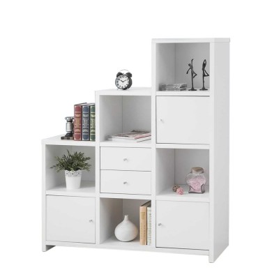 Decorative Living Room Furnitures Storage Bookcase With Drawers