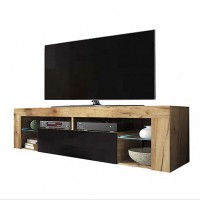 Hot Hot Sale Classic Design High Gloss UV Wooden LED TV Stand Cabinet