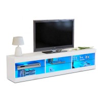 New Model Glass Shelf TV Stand Wooden Livingroom Furniture TV Showcase