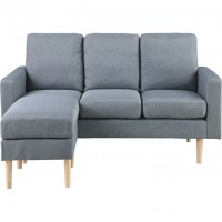 Fabric Living Room Furniture Sectional Sofa Bed Sets Available in Different Colors